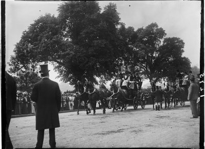 Hyde Park, City Of Westminster, Londres, 01/06/1907 (foto a p/b) de Katherine Jean Macfee
