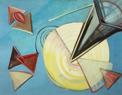 Ecos de Bach 1930 (óleo sobre tela) de Katherine Sophie Dreier