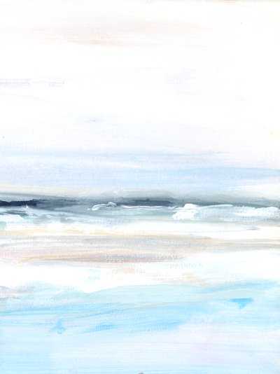 Ocean Tide 2, 2023 (acrílico sobre papel) de Katie Ré Scheidt