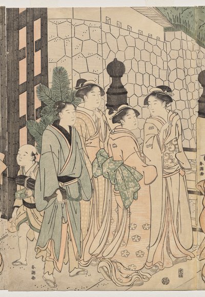 Mil Outonos, Dez Mil Anos na Ponte Tokiwa de Katsukawa Shuncho