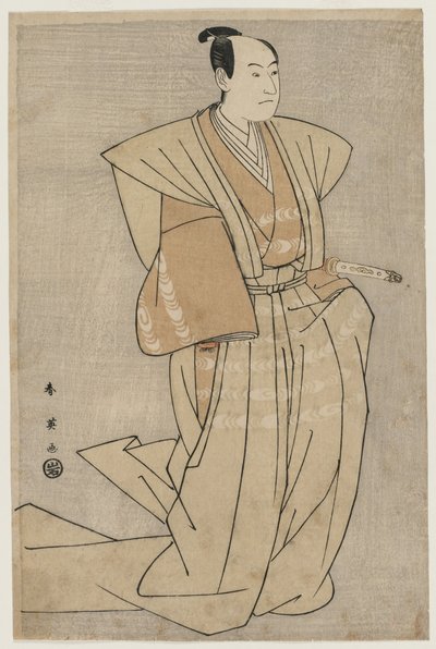 Sawamura Sojuro Good como Enya Juiz Kanadehon Chushingura de Katsukawa Shunei