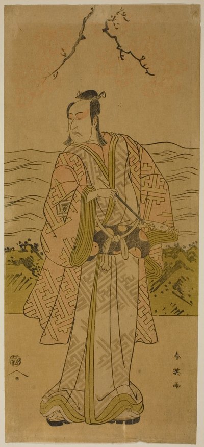O ator Ichikawa Omezo I de Katsukawa Shun
