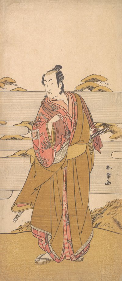 Ichikawa Monosuke II, ca. 1790. de Katsukawa Shunjo