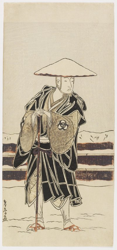 Banda _ Mitsugoro _ As time de Katsukawa Shunsho