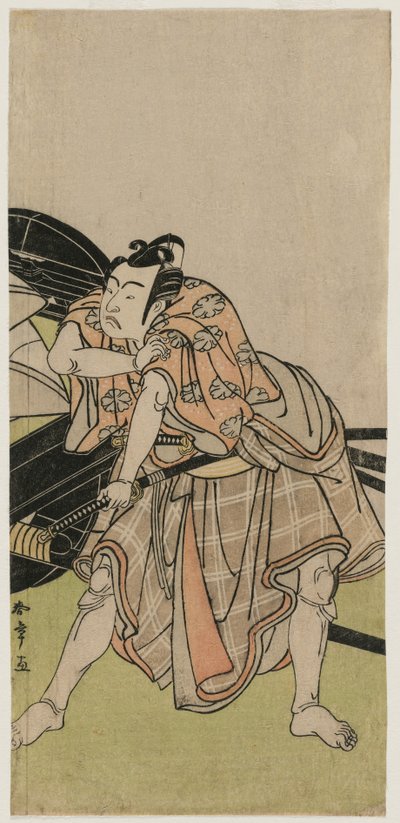 Ichikawa Yaozo II como Sakuramaru, 1776. de Katsukawa Shunsho