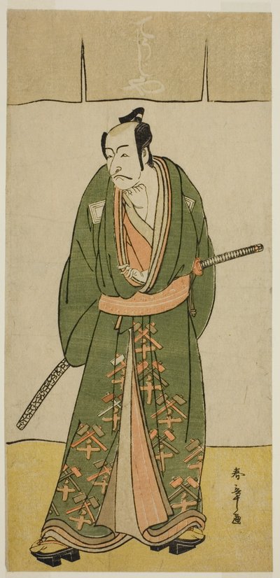 O ator Ichikawa Danjuro V como Gokuin Sen