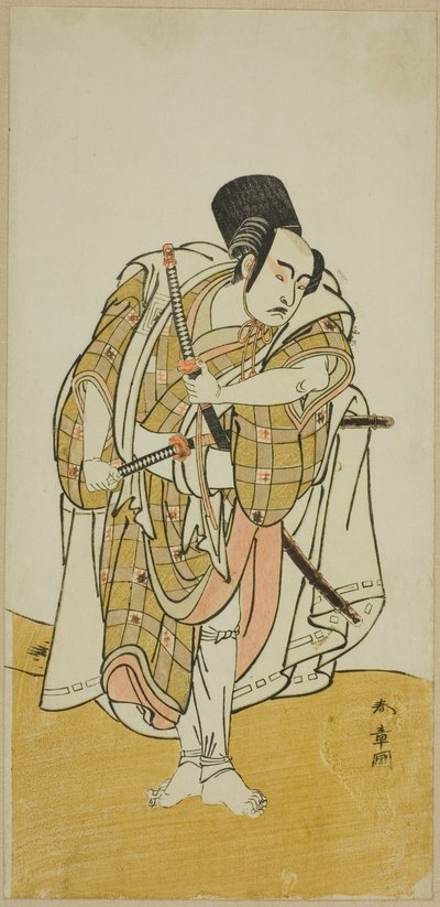 O ator Ichikawa Yaozo II (?) de Katsukawa Shunsho