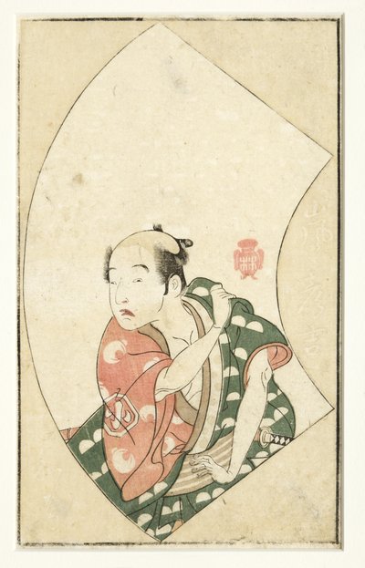 O actor Arashi Hikokichi de Katsukawa Shunsho