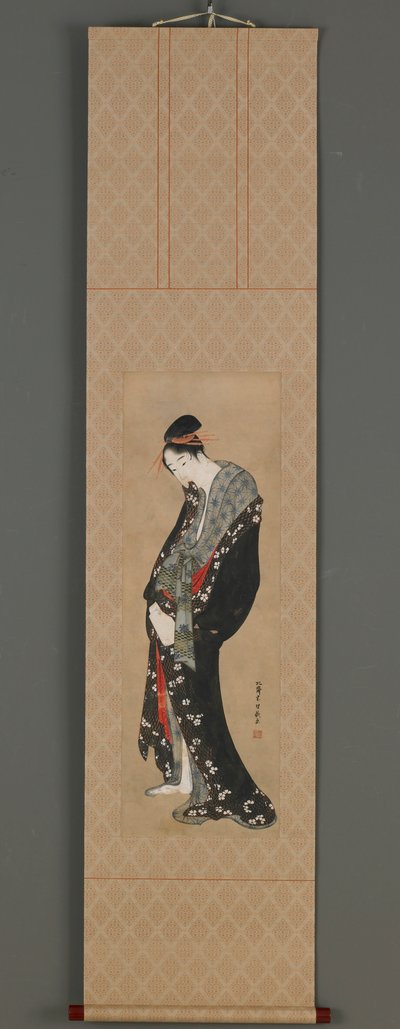 Courtesan, Edo period, ca. 1796-1798. de Katsushika Hokusai