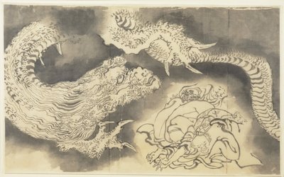 Dragão de Katsushika Hokusai