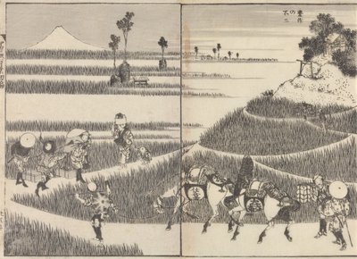 De «Cem vistas do Monte Fuji» de Katsushika Hokusai