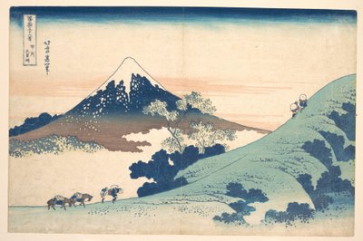 O Monte Fuji visto da Passagem de Inume () de Katsushika Hokusai