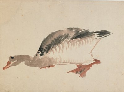 Ganso, final do século 18 e início do século 19. de Katsushika Hokusai
