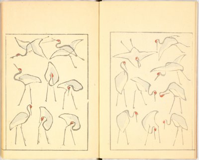 Livro ilustrado de Katsushika Hokusai