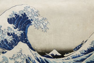 A grande onda de Kanagawa de Katsushika Hokusai