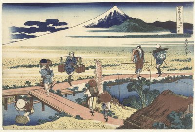 Nakahara na província de Sagami
Soshu Nakahara (título sobre o objecto)
36 vistas do Monte Fuji (título da série)
Fugaku sanjurokkei (título da série sobre o objecto) de Katsushika Hokusai