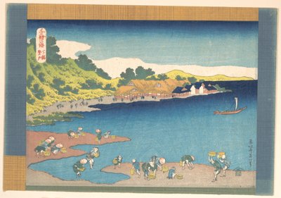 Noboto em Shimōsa (Shimōsa Noboto), da série «Mil Imagens do Mar» (Chie no umi) de Katsushika Hokusai