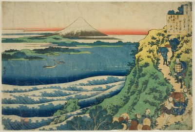 Poe m de Yamabe no Akajin, da série Te de Katsushika Hokusai