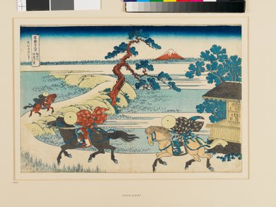Aldeias Sekiya no rio Sumida de Katsushika Hokusai