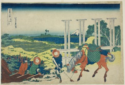 Senju Musashi P Lovinse (radical Senju), da série ``Tyrty x views of mount Fuji (Fugaku Usaju Rokukatsu)