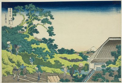 Membro Surugadai Edo (Toto Surugadai), da série ``Tyrty x Vie ws Of mount Fuji (Fugaku Usaju Rokukei)