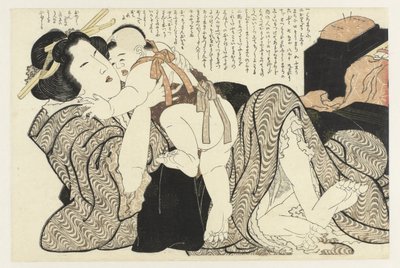 Vrouw met tipo
Planta de De Adonis (título da série)
Fukujuso (título da série) de Katsushika Hokusai