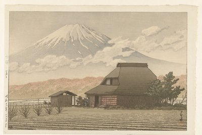 Fuji Wana f para t rp Narusawa Narusawa no Fuji de Kawase Hasui