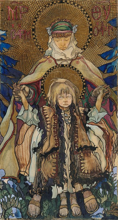 A Madona Hutsul de Kazimierz Sichulski