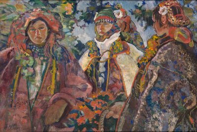Casamento Hutsul de Kazimierz Sichulski