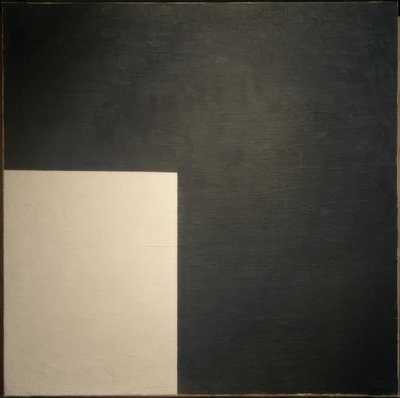 Preto e Branco. Composição Suprematista de Kazimir Severinovich Malevich