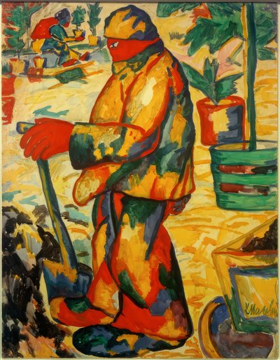 jardineiro de Kazimir Severinovich Malevich