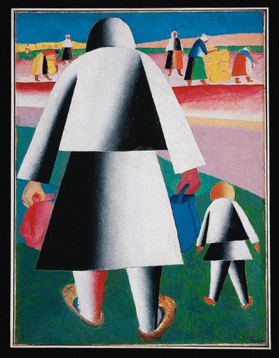 Colheita (pintura sobre tela) de Kazimir Severinovich Malevich