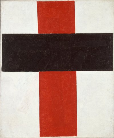 Cruz Suprematista Hieratista por Malevich, Kasimir Severinovich (1878-1935) de Kazimir Severinovich Malevich