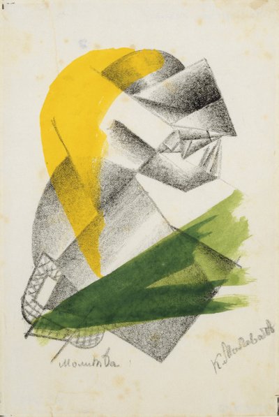 Oração II, c.1913 de Kazimir Severinovich Malevich