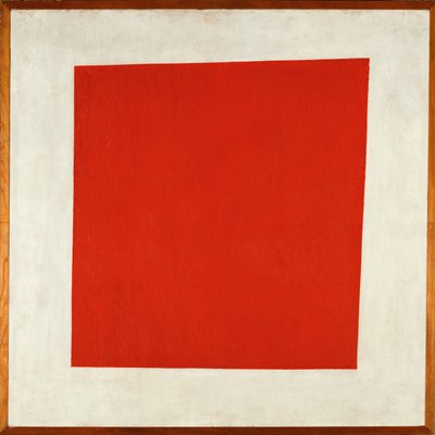 Praça Vermelha (óleo sobre tela) de Kazimir Severinovich Malevich