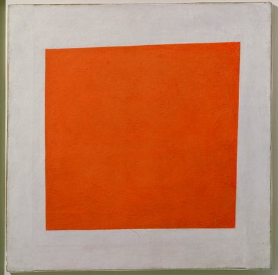 Praça Vermelha. Realismo de Pintura de um Camponês em Duas Dimensões de Kazimir Severinovich Malevich