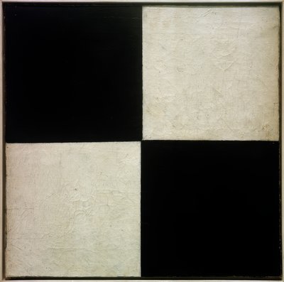 Quatro quadrados, 1915 de Kazimir Severinovich Malevich