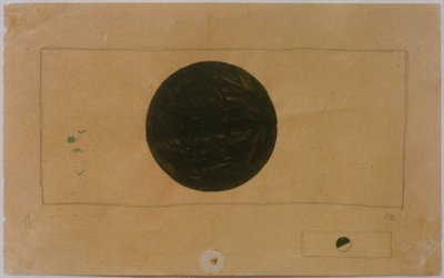 Duas composições suprematistas com círculos de Kazimir Severinovich Malevich