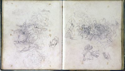 Livro de esboços para o 