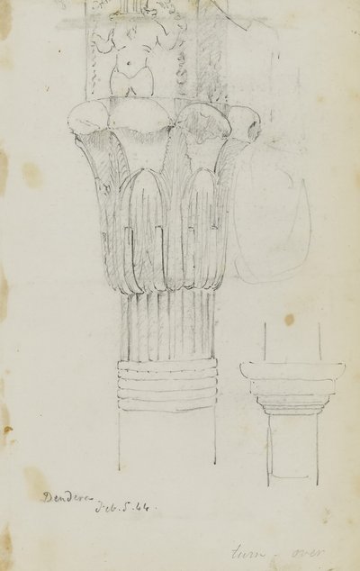 Dendera, 5 de fevereiro de 1844 de Kellogg, Miner Kilbourne
