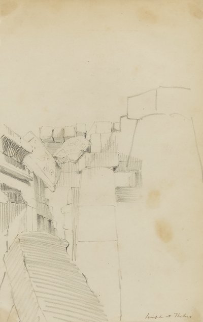 Templo de Tebas, Egito de Kellogg, Miner Kilbourne