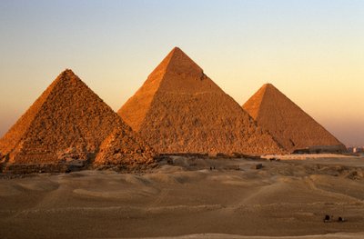 Antigo Reino do Egipto; Pirâmides; Planalto de Gizé; Gizé; Egipto de Kenneth Garrett