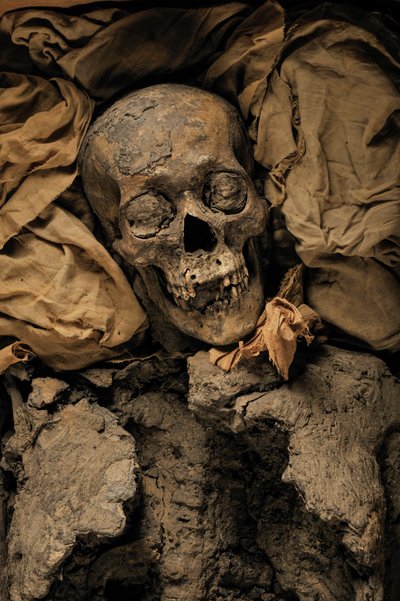 Múmia de Amenhotep III, avô do rei Tut, KV 35, Tutankhamun; 18ª Dinastia; Nova..., 2005 (foto) de Kenneth Garrett