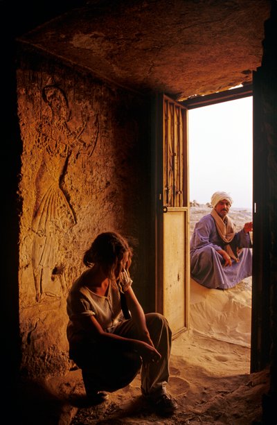 Túmulos do Norte, Túmulos reais em Amarna, Egipto de Kenneth Garrett