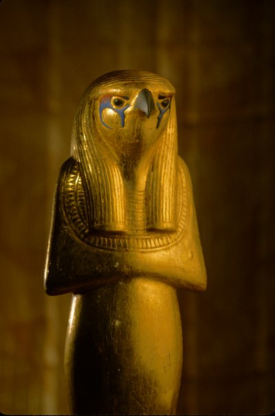 Estátua de Hórus, o Velho, Herwer, KV 62, 2009 (foto) de Kenneth Garrett