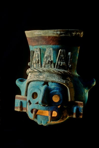Tenochtitlan, Templo Mayor, Azteca, México, Cidade do México, Grande Templo dos Aztecas, T..., 2010 (foto) de Kenneth Garrett