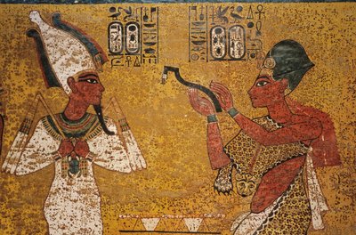 Muro do túmulo; Norte; Aye; Abertura da boca, KV 62, Tutankhamon e a idade de ouro da... de Kenneth Garrett