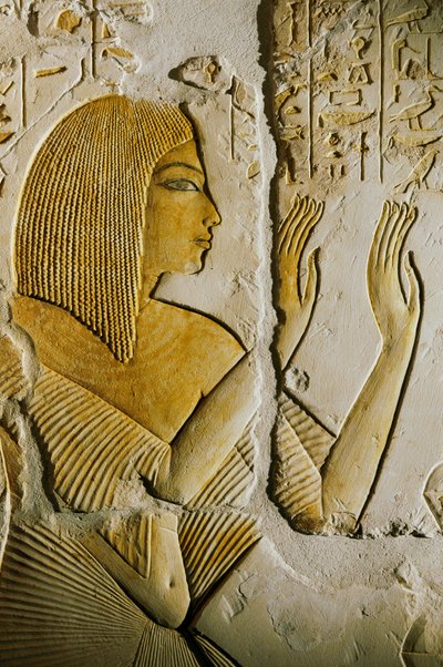 Túmulo de Maia; Egipto; Arqueologia; Novo Reino; Saqqara, período Amarna, arte, 2002 (foto) de Kenneth Garrett