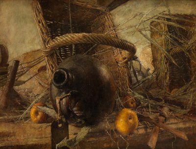 The Old Winde-Jar (óleo sobre tela) de Kenneth Newton