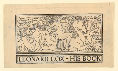 Exemplar para Leonard Cox de Kenyon Cox